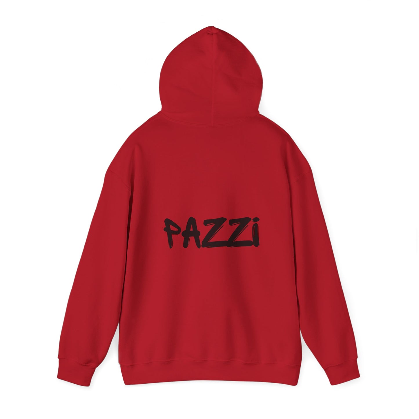 PAZZI hoodie black writing