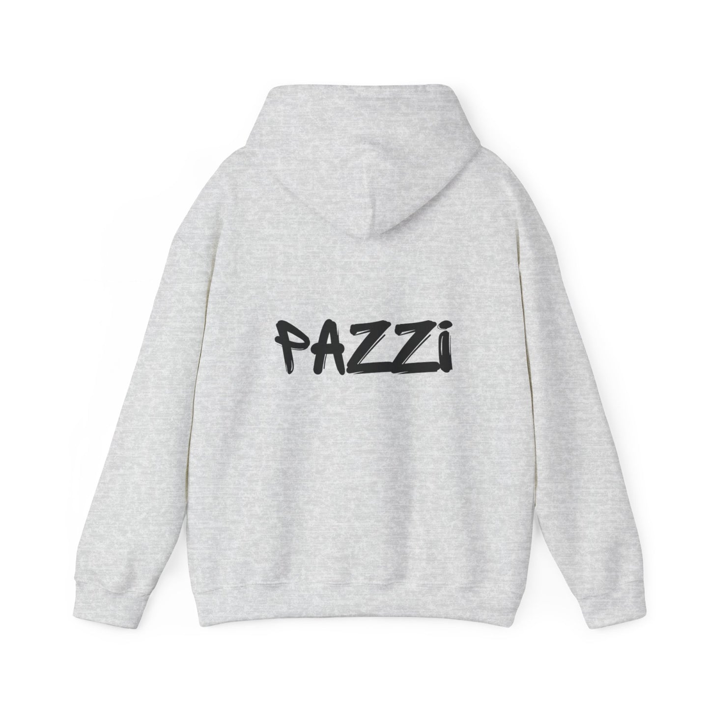 PAZZI hoodie black writing