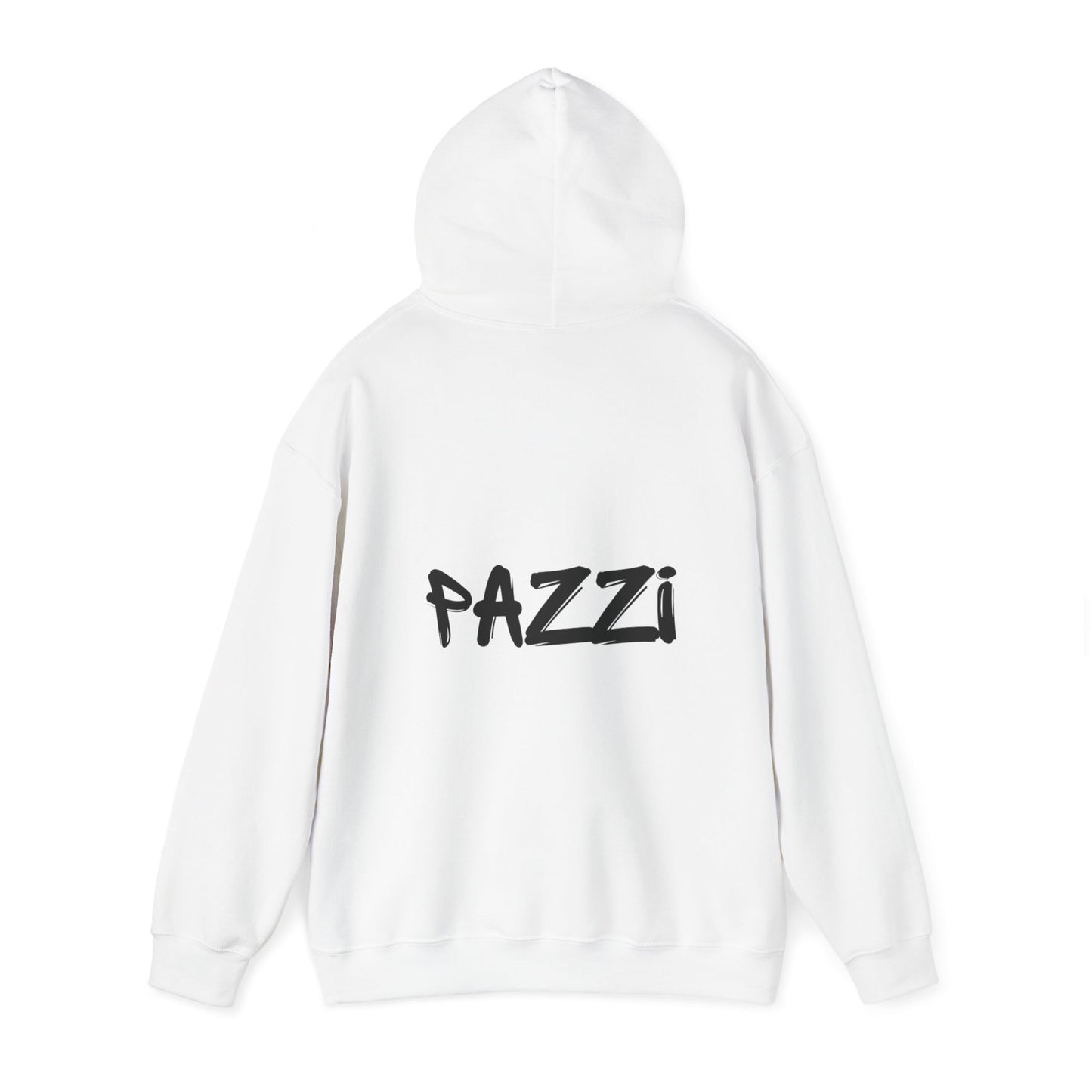 PAZZI hoodie black writing