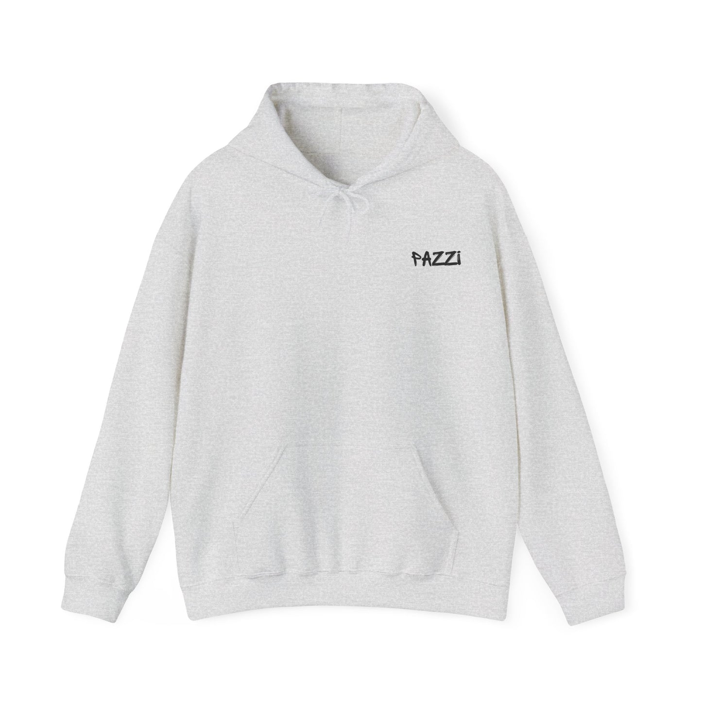 PAZZI hoodie black writing