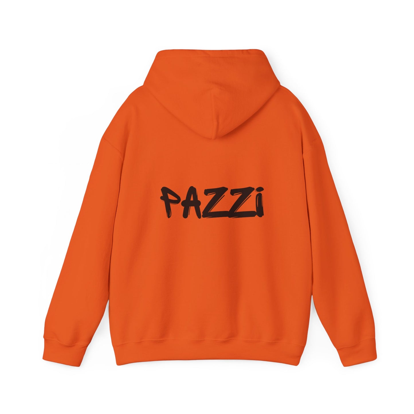 PAZZI hoodie black writing