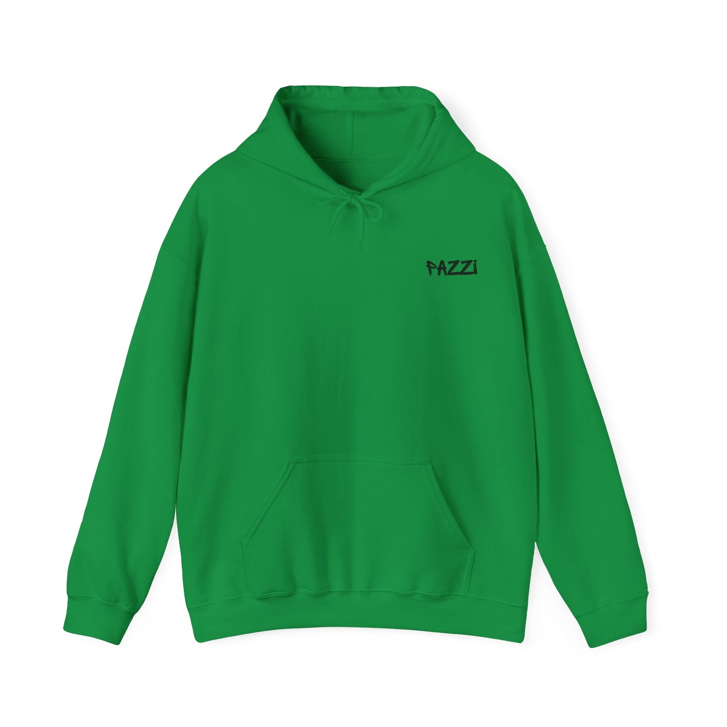 PAZZI hoodie black writing